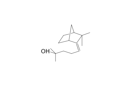 2-Methyl-5-(3',3'-dimethylbicyclo-[2.2.1]-hept-2'-ylidene)-pentan-2-ol