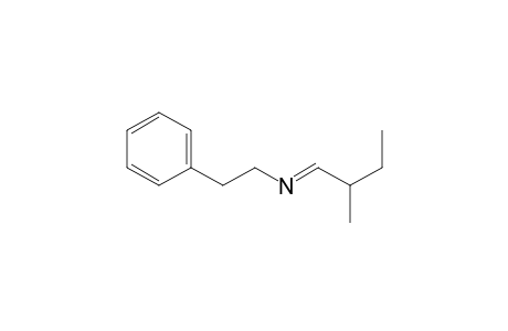 N-PHENETHYL-2-METHYLBUTYLIDENEAMINE