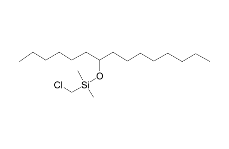 7-Dimethyl(chloromethyl)silyloxypentadecane