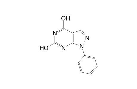 1-phenyl-1H-pyrazolo[3,4-d]pyrimidine-4,6-diol