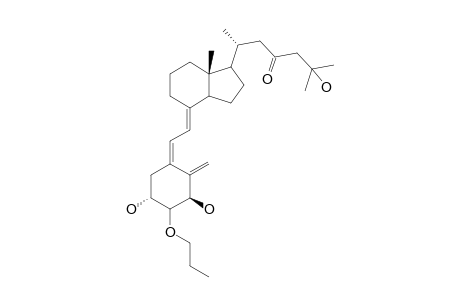 (6R)-6-((7aR,E)-4-((Z)-2-((3R,5R)-3,5-dihydroxy-2-methylene-4-propoxycyclohexylidene)ethylidene)-7a-methyloctahydro-1H-inden-1-yl)-2-hydroxy-2-methylheptan-4-one