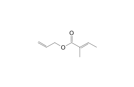 2-Butenoic acid, 2-methyl-, 2-propenyl ester, (E)-