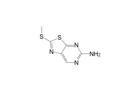 2-Methylthio-5-aminothiazolo(5,4-d)pyrimidine
