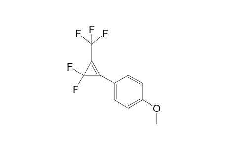 1-[3,3-difluoro-2-(trifluoromethyl)-1-cyclopropenyl]-4-methoxybenzene