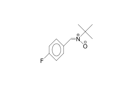 N-[(4-FLUOROPHENYL)-METHYLENE]-2-METHYL-2-PROPANAMINE-N-OXIDE