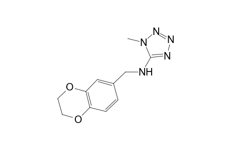 1H-1,2,3,4-Tetrazol-5-amine, N-[(2,3-dihydro-1,4-benzodioxin-6-yl)methyl]-1-methyl-