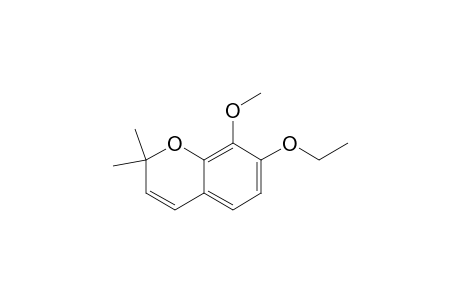 7-Ethoxy-8-methoxy-2,2-dimethyl-1-benzopyran