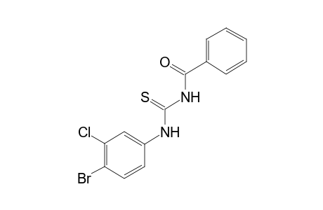 1-benzoyl-3-(4-bromo-3-chlorophenyl)-2-thiourea