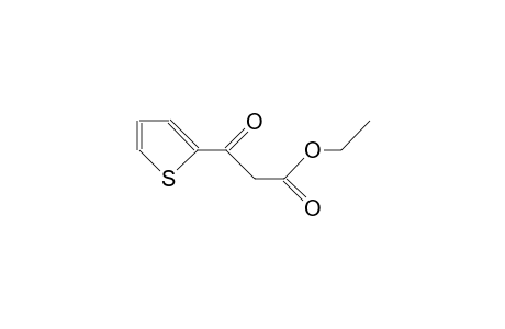 beta-oxo-2-thiophenepropionic acid, ethyl ester