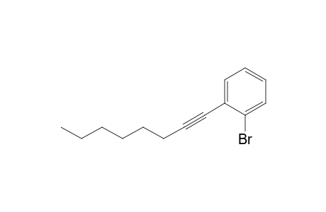 Benzene, 1-bromo-2-(1-octynyl)-