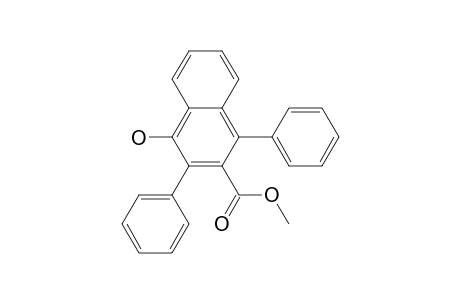 2-Naphthalenecarboxylic acid, 4-hydroxy-1,3-diphenyl-, methyl ester