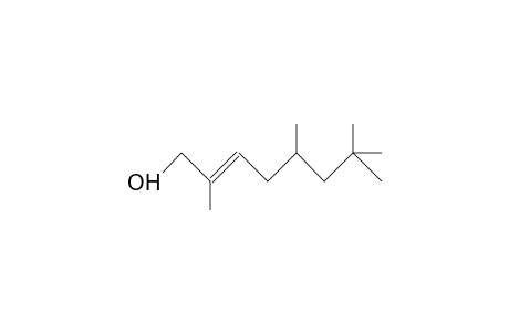 2,5,7,7-Tetramethyl-trans-2-octen-1-ol