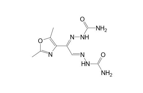 2,5-dimethyl-4-oxazoleglyoxylaldehyde, bis(semicarbazone)