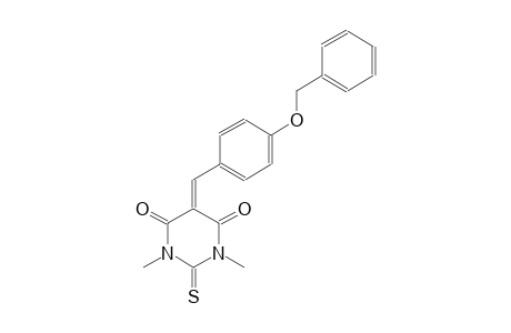 5-[4-(benzyloxy)benzylidene]-1,3-dimethyl-2-thioxodihydro-4,6(1H,5H)-pyrimidinedione