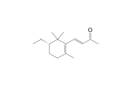 (-)-(5'S,E)-4-(5'-ETHYL-2',6',6'-TRIMETHYLCYCLOHEX-1'-ENYL)-BUT-3-EN-2-ONE