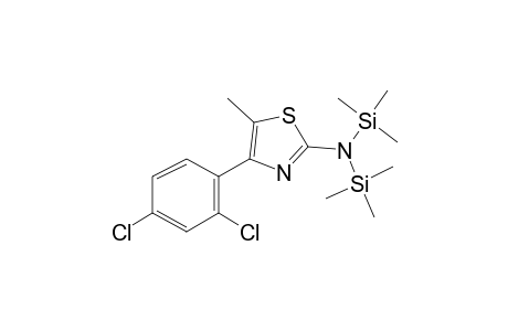 4-(2,4-Dichlorophenyl)-5-methyl-2-thiazolamine, 2tms