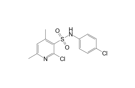 Pyridine-3-sulfonamide, 2-chloro-4, 6-dimethyl-N-(4-chlorophenyl)-