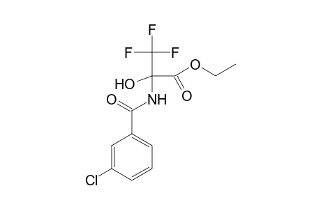 Ethyl 2-(3-chlorobenzamido)-3,3,3-trifluorolactate