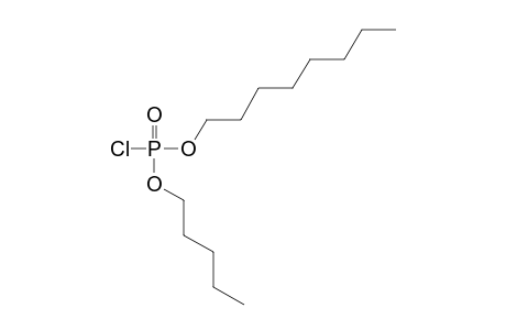 Phosphorochloridic acid, octyl pentyl ester