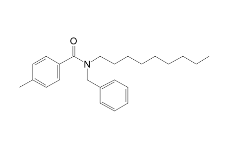 Benzamide, 4-methyl-N-benzyl-N-nonyl-