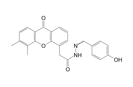 N'-(4-hydroxybenzyl)-2-(5,6-dimethylxanthone-4-yl)-acetylhydrazine