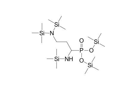 Phosphonic acid, [3-[bis(trimethylsilyl)amino]-1-[(trimethylsilyl)amino]propyl]-, bis(trimethylsilyl) ester