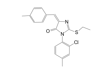 4H-imidazol-4-one, 3-(2-chloro-4-methylphenyl)-2-(ethylthio)-3,5-dihydro-5-[(4-methylphenyl)methylene]-, (5E)-