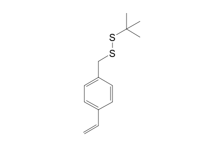 1-(tert-butyl)-2-(4-vinylbenzyl)disulfane