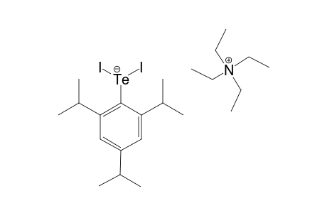 TETRAETHYLAMMONIUM-DIIODO-(2,4,6-TRIISOPROPYLPHENYL)-TELLURATE-(2)