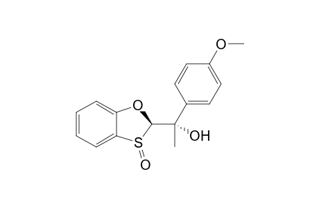 (2R,S(S))-2-[(1S)-1-(4-METHOXYPHENYL)-1-HYDROXYETHYL]-1,3-BEZOXATHIOL-3-(2H)-OXIDE