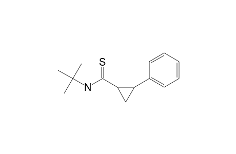 N-tert-butyl-2-phenyl-1-cyclopropanecarbothioamide