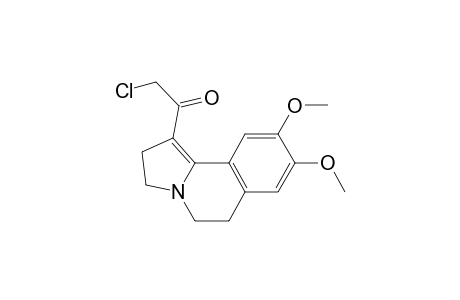 1-(chloroacetyl)-8,9-dimethoxy-2,3,5,6-tetrahydropyrrolo[2,1-a]isoquinoline