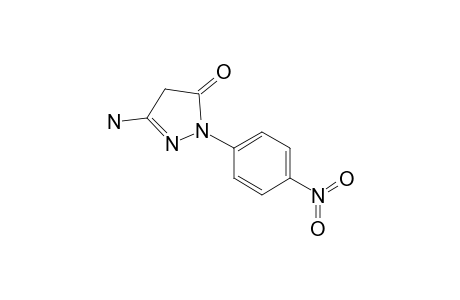 3H-pyrazol-3-one, 5-amino-2,4-dihydro-2-(4-nitrophenyl)-