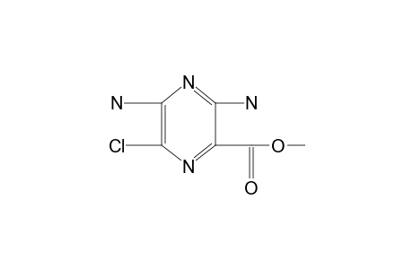 METHYL-3',5'-DIAMINO-6'-CHLOR-PYRAZINE-CARBOXYLATE