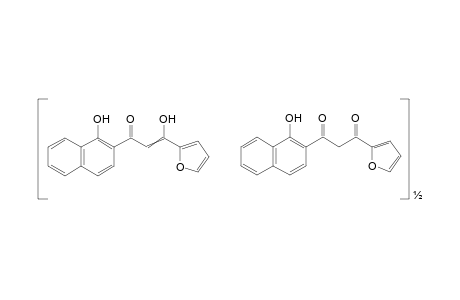 1-(2-furyl)-3-(1-hydroxy-2-naphthyl)-1,3-propanedione