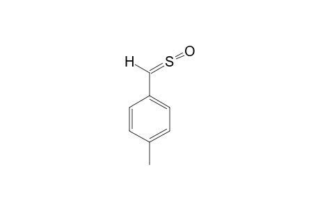 (Z)-(4-METHYLPHENYL)-METHANETHIAL-S-OXIDE