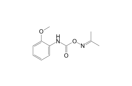 acetone, O-[(o-methoxyphenyl)carbamoyl]oxime