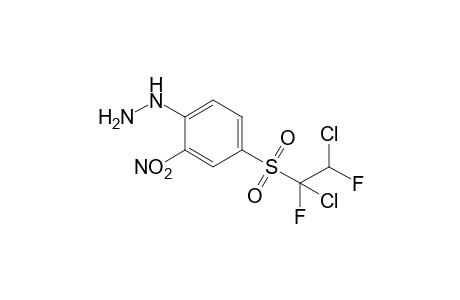 {4-[(1,2-dichloro-1,2-difluoroethyl)sulfonyl]-2-nitrophenyl}hydrazine