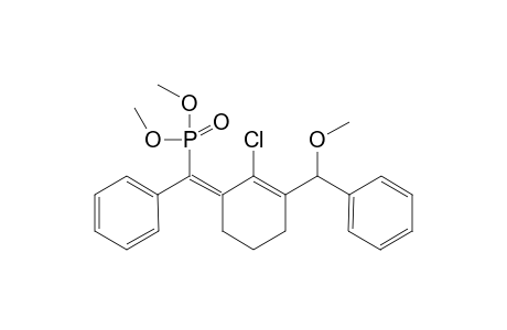 [[(3Z)-2-chloranyl-3-[dimethoxyphosphoryl(phenyl)methylidene]cyclohexen-1-yl]-methoxy-methyl]benzene