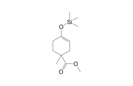 4-Methyl-4-(methoxycarbonyl)-1-(trimethylsiloxy)cyclohex-1-ene