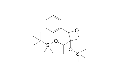 3-[1-[[(1,1-Dimethylethyl)dimethylsilyl]oxy]ethyl]-2-phenyl-3-[(trimethylsilyl)oxy]oxetane diasteroisomer