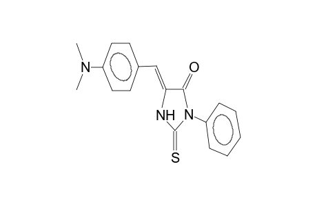 1-Phenyl-4-(4-dimethylaminobenzylidene)imidazolidine-2-thione-5-one