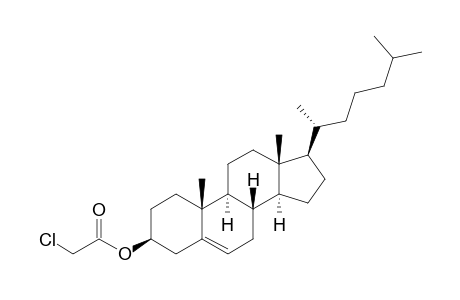 Chloroacetic acid, cholesteryl ester