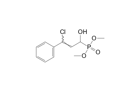 (gamma-CHLORO-alpha-HYDROXYCINNAMYL)PHOSPHONIC ACID, DIMETHYL ESTER