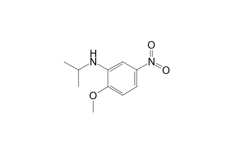 2-Methoxy-5-nitro-N-propan-2-yl-aniline