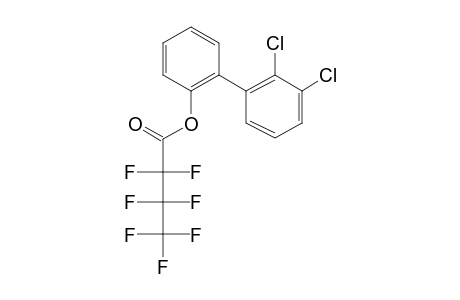 2-Hydroxy-2',3'-dichlorobiphenyl, heptafluorobutyrate