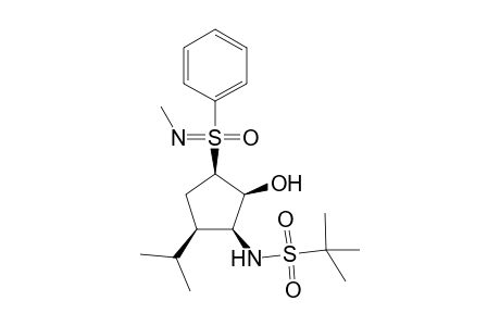 N-[(1S,2S,3R,5S)-2-Hydroxy-5-isopropyl-3-[(S)-N-methylphenylsulfonimidoyl]cyclopeny-yl]-2-methylpropane-2-sulfonamide