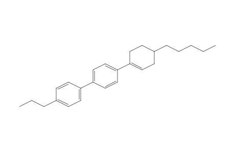 1,1'-Biphenyl, 4-(4-pentyl-1-cyclohexen-1-yl)-4'-propyl-