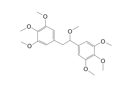 1-Methoxy-1,2-bis(3,4,5-trimethoxyphenyl)ethane