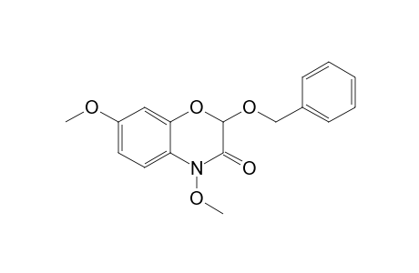 2-Benzyloxy-4,7-dimethoxy-2H-1,4-benzoxazin-3(4H)-one